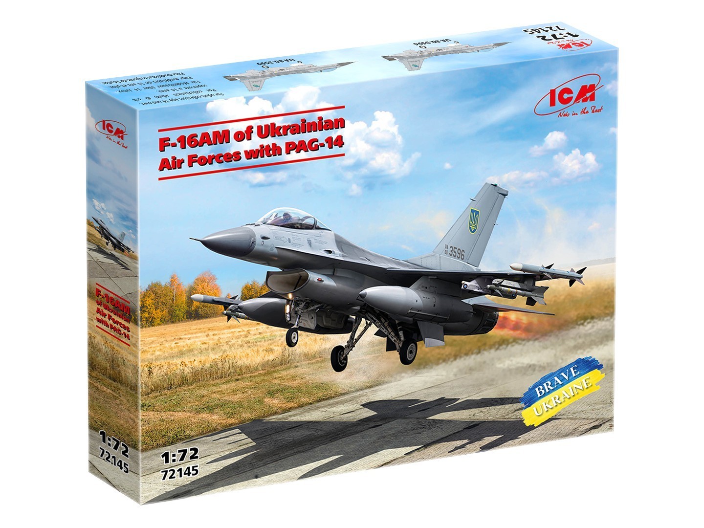 F-16AM of Ukrainian Air Forces with PAG-14