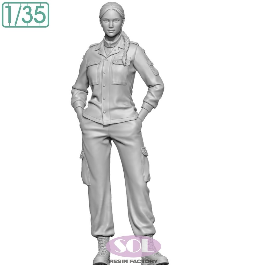 MM937 1/35 scale  Bundeswehr Tank Female Crew II
