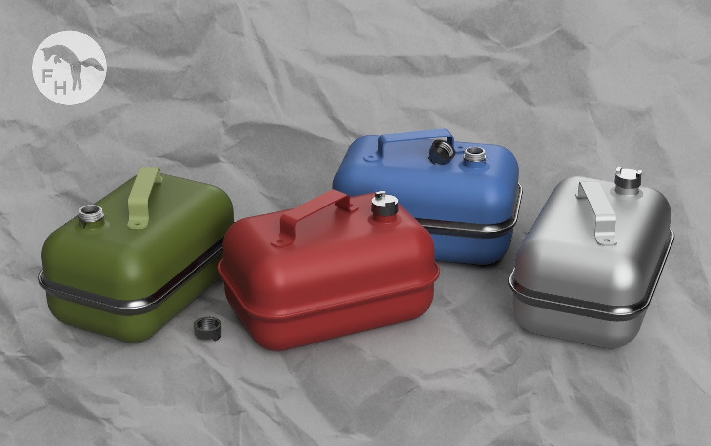 Metal Fuel Tank Containers