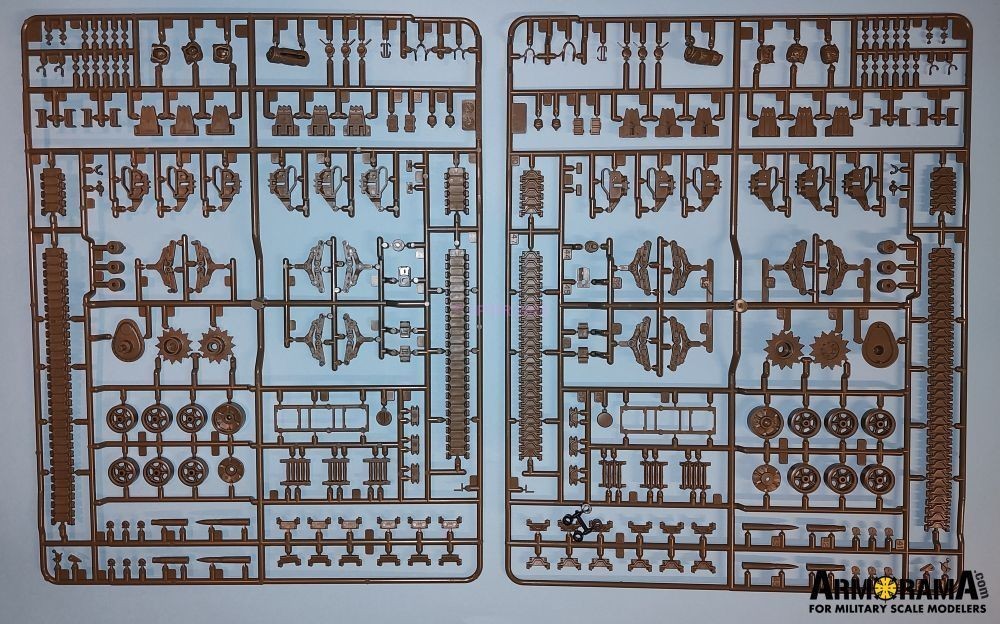 Sprues A - front and back