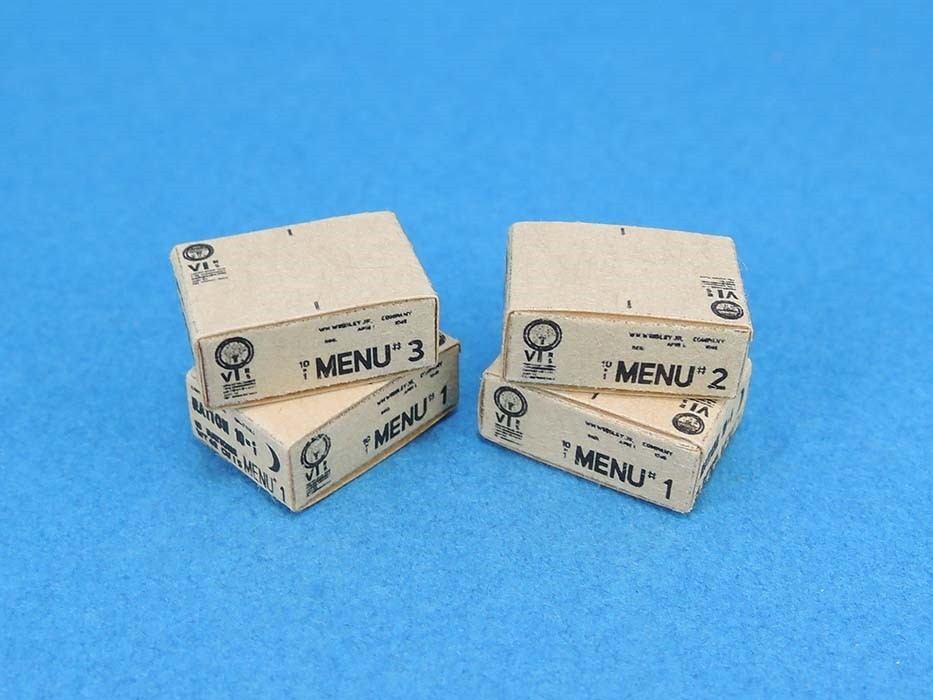 LF1442 WW2 US 10-in-1 Ration Carton set