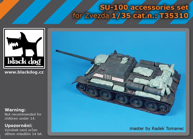 T35310    1/35 Su-100 accessories set for Zvezda