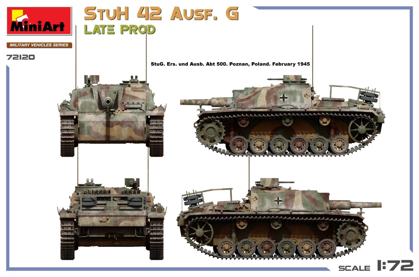 MiniArt 72120 StuH 42 Ausf. G LATE PROD | Armorama™