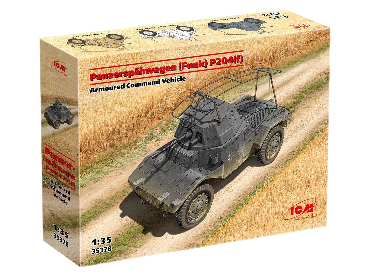 Panzerspähwagen (Funk) P204(f), Armoured Command Vehicle