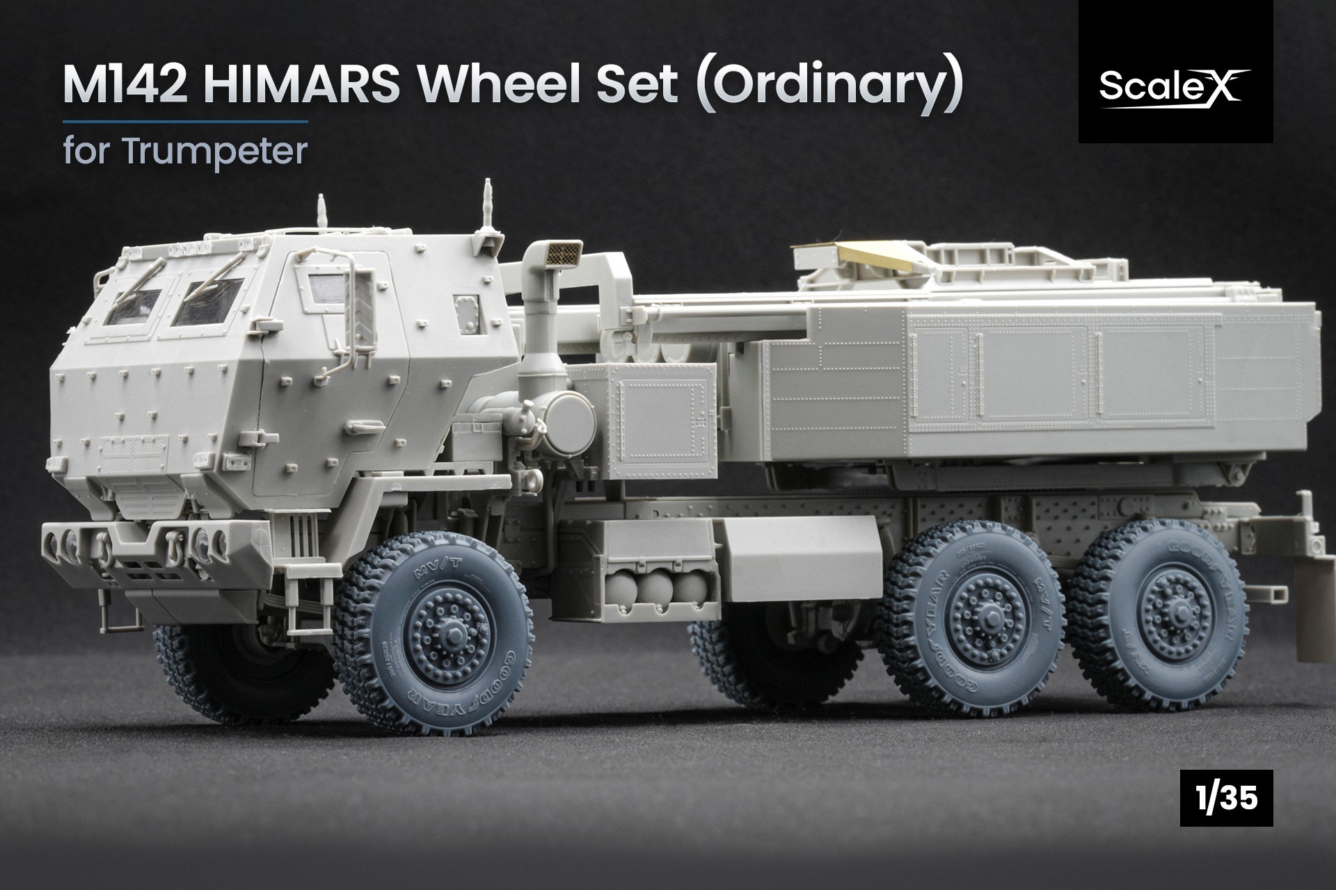 WM 35011 HIMARS Ordinary Wheel Set for Trumpeter