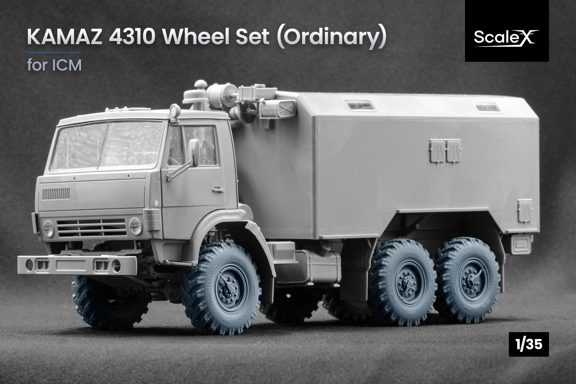 WM 35008 Kamaz 4310 Ordinary Wheel Set for ICM