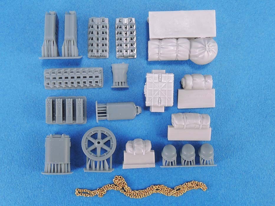 Legend 1/48 StuG III Tank Stowage & Accessories Set For German WWII Model