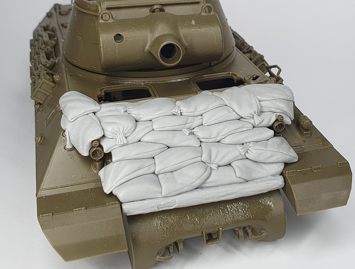 AFVs35-267 	  Sandbags armor for M36 Jackson (for Tamiya)