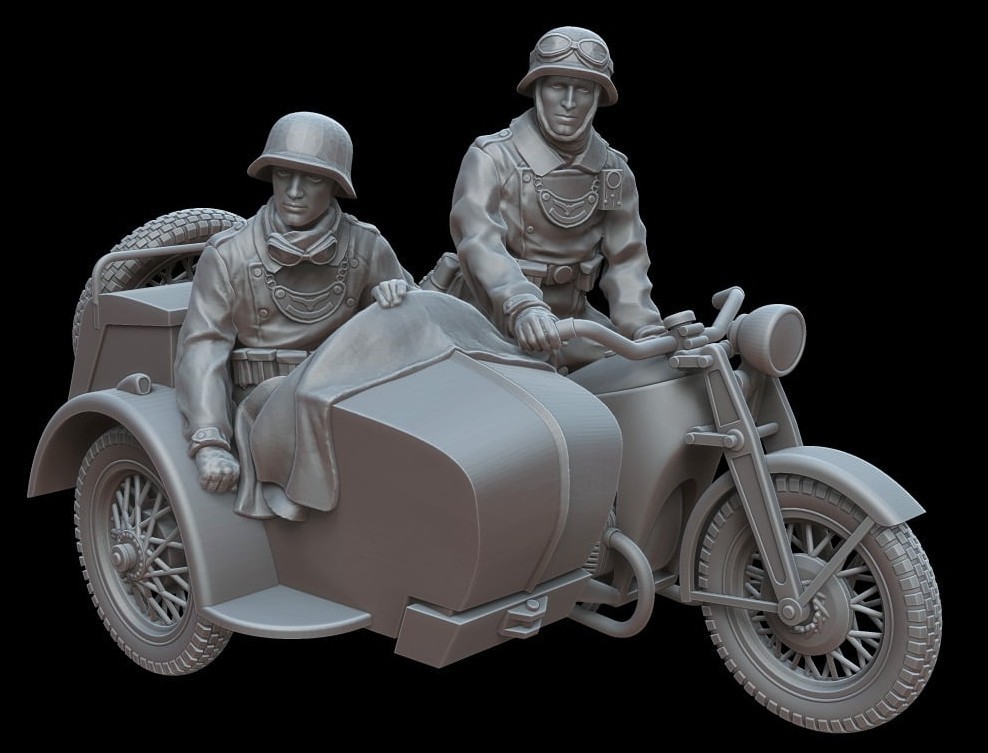 M72013 Gnome Rhone AX2 German service (1/72)