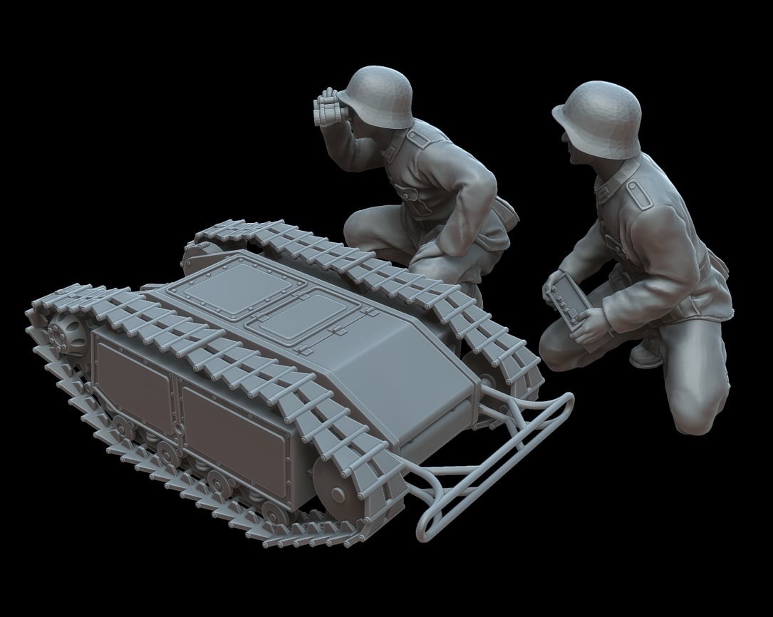 M72015 German Goliath with Pioneer Team (1/72)