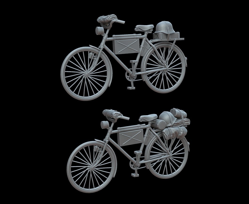M72011 German military bikes (2szt.) (1/72)