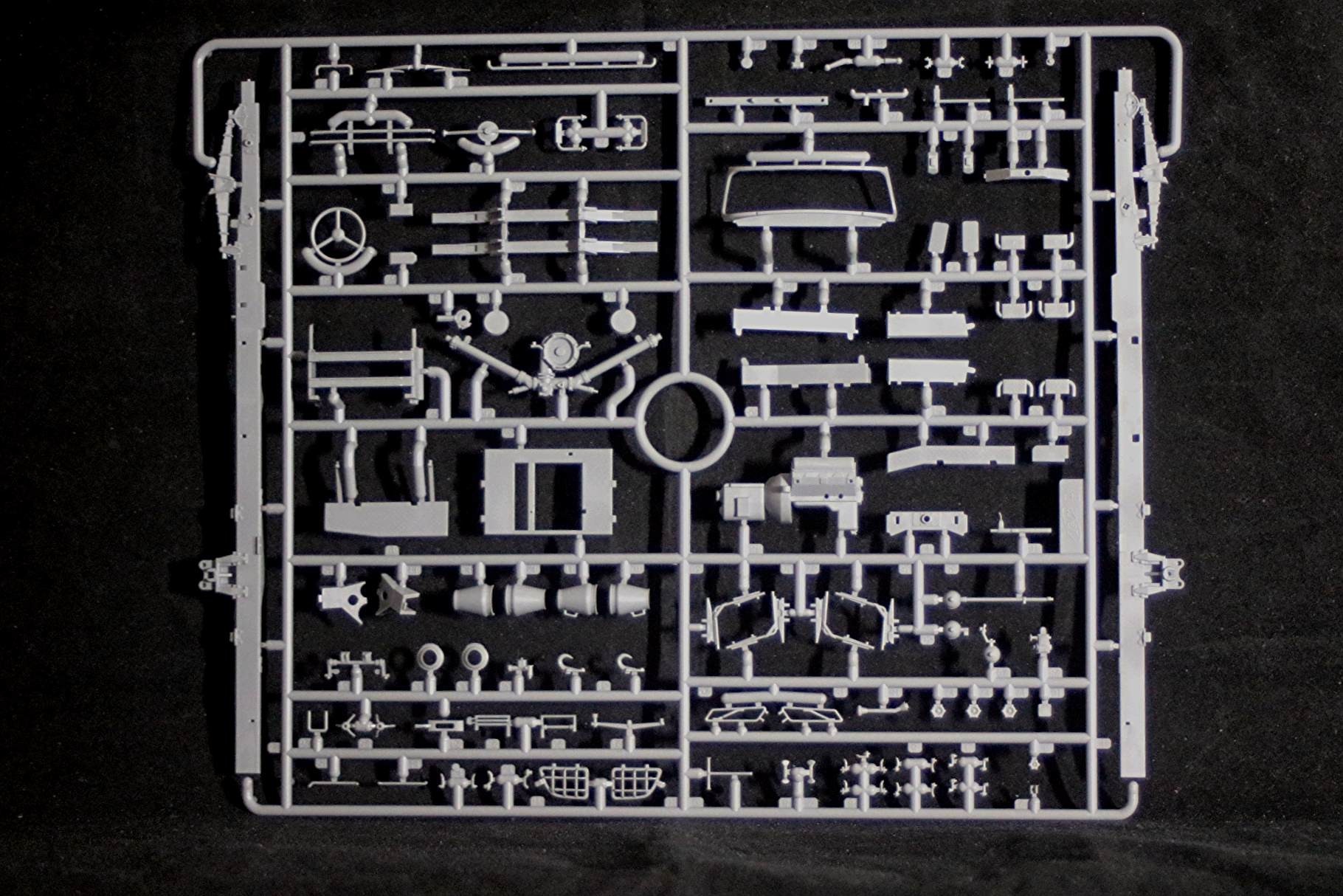 AC-40-137A ZIL Part two of engine parts mostly smaller parts the pump window screen  frame