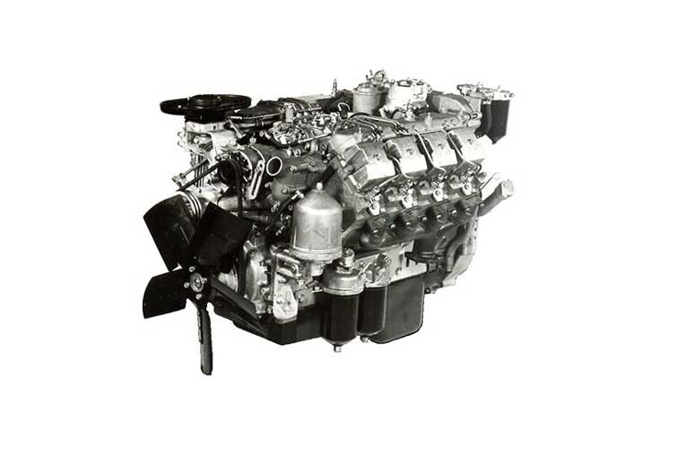 The real engine when built KamAZ AR-2engine