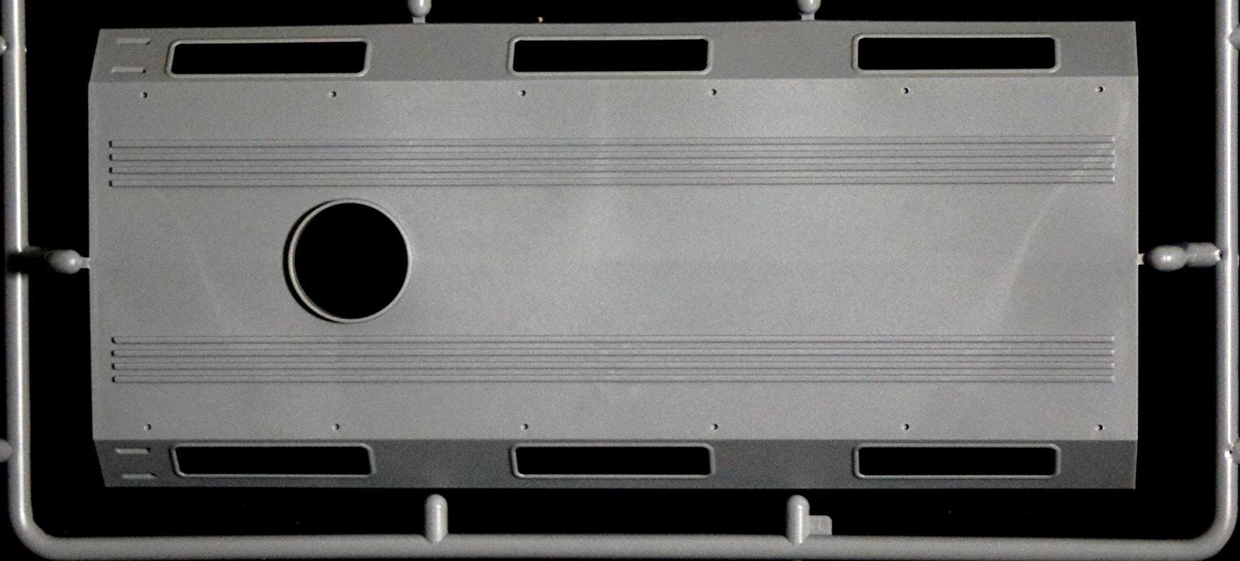 Enlarged roof of the Hose fire truck AR-2