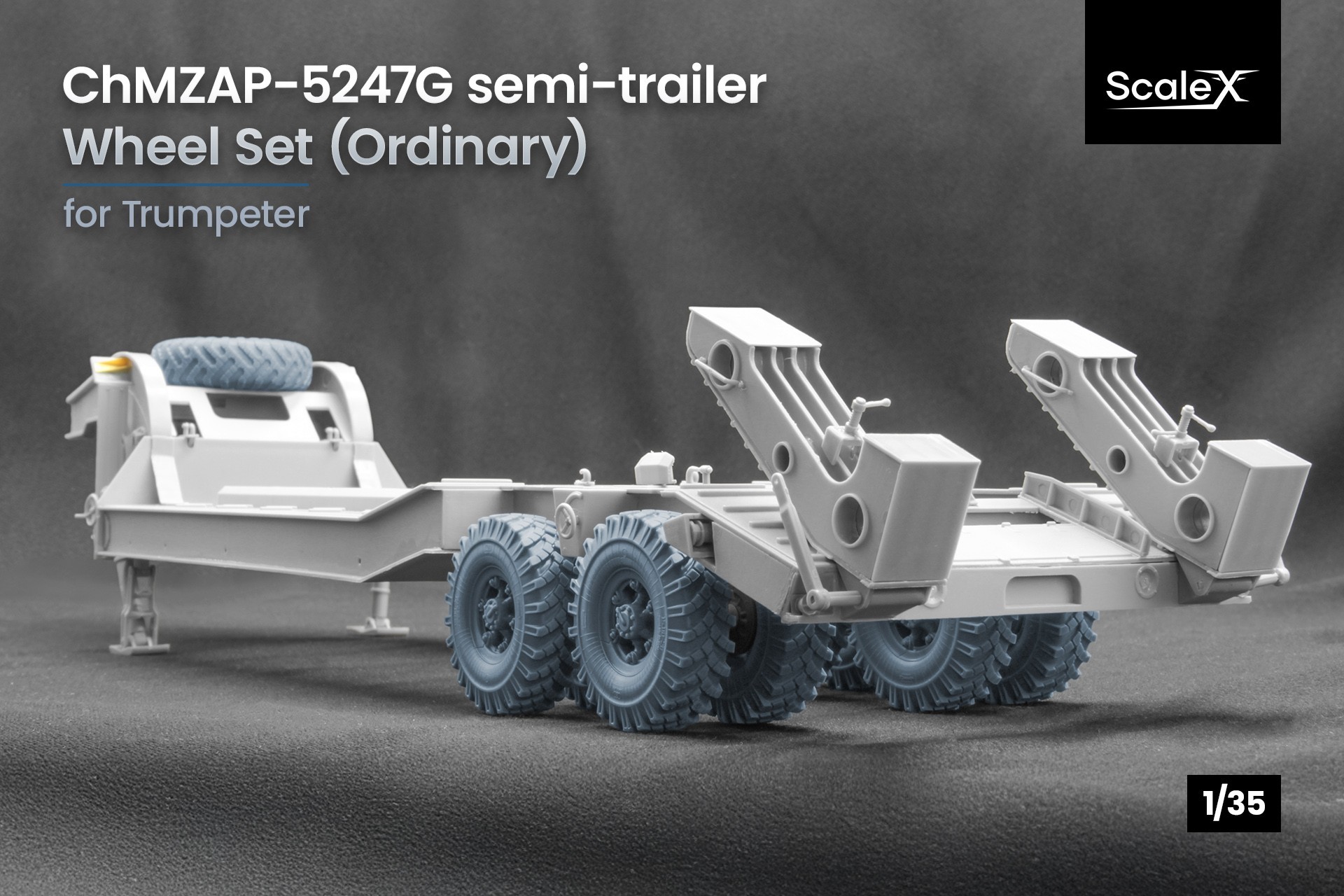 WM 35029 ChMZAP-5247G semi-trailer Ordinary Wheel Set
