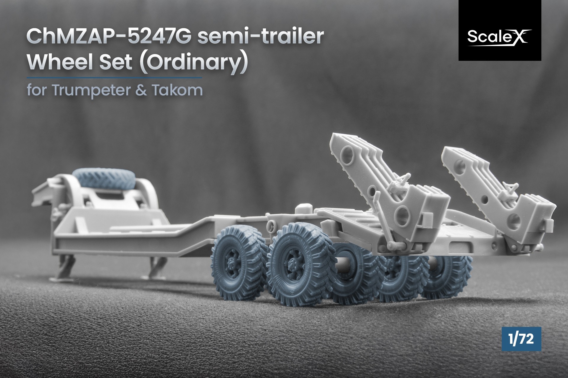 WM 72007 ChMZAP-5247G semi-trailer Ordinary Wheel Set