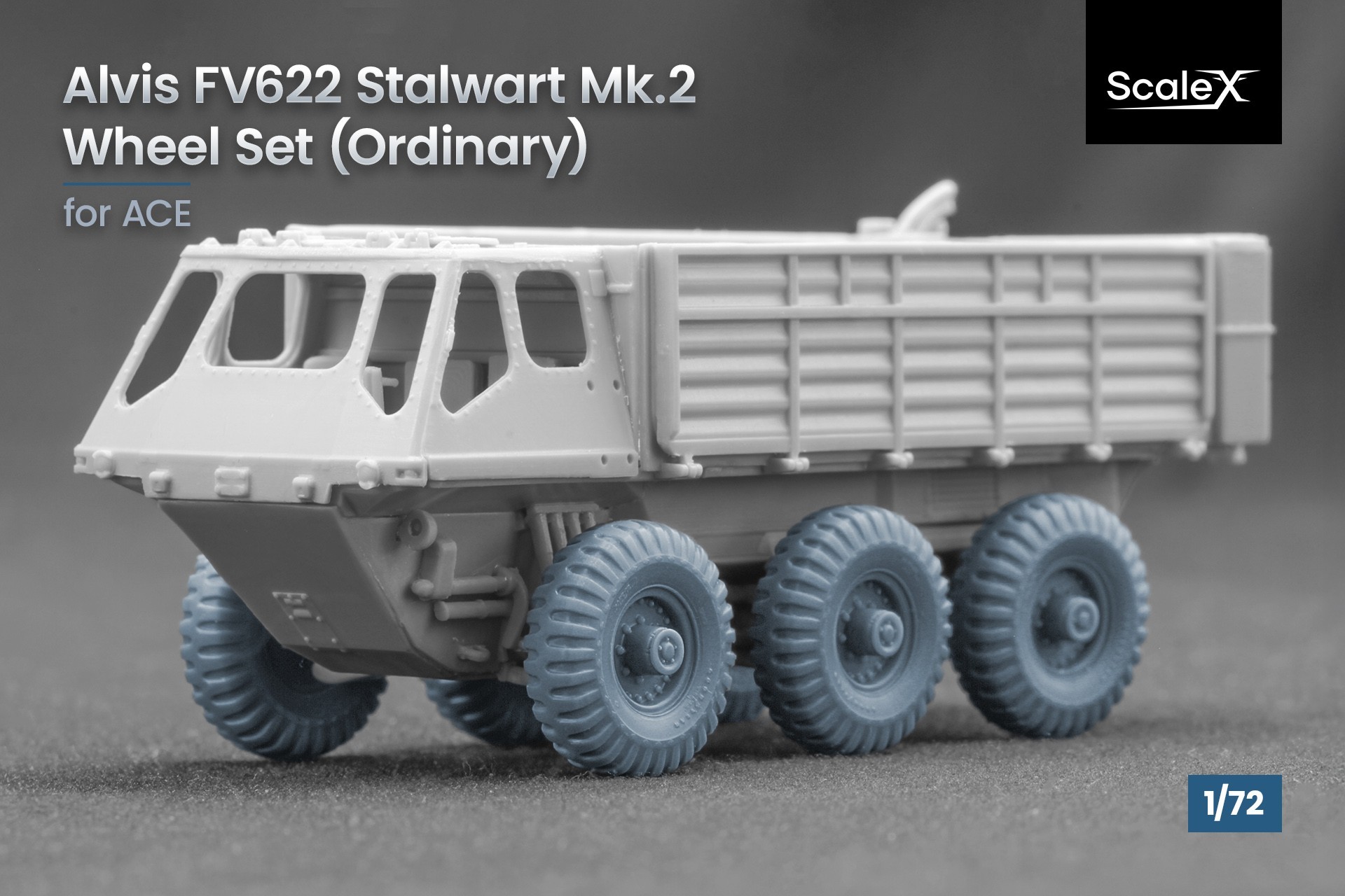 WM 72004 Alvis FV622 Stalwart Mk.2 Ordinary Wheel Set for ACE