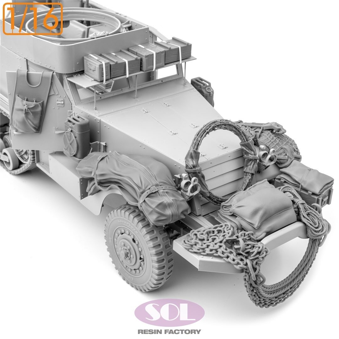 MM975 1/16 scale  M3A1 Accessary A