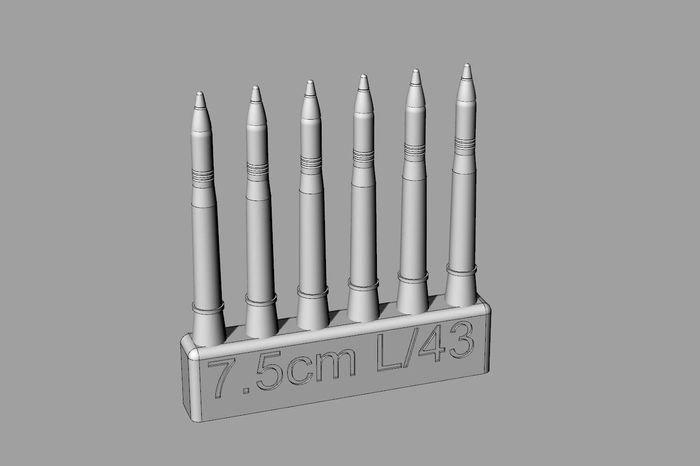 7,5cm L/43 ammo for Pz.IV ausf.G/H/J