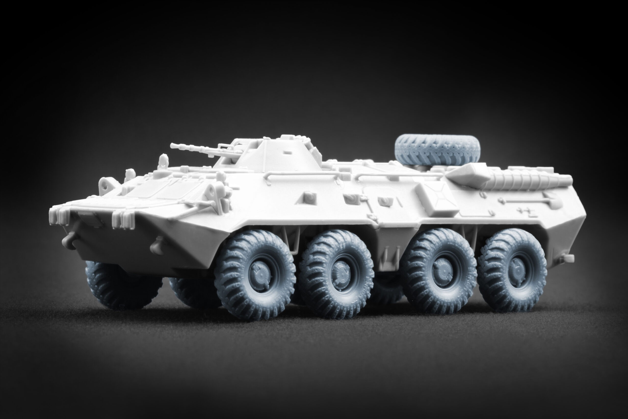 WM 72014 BTR-80 APC Ordinary Wheel Set DT-126 Snaga, Trumpeter & ACE