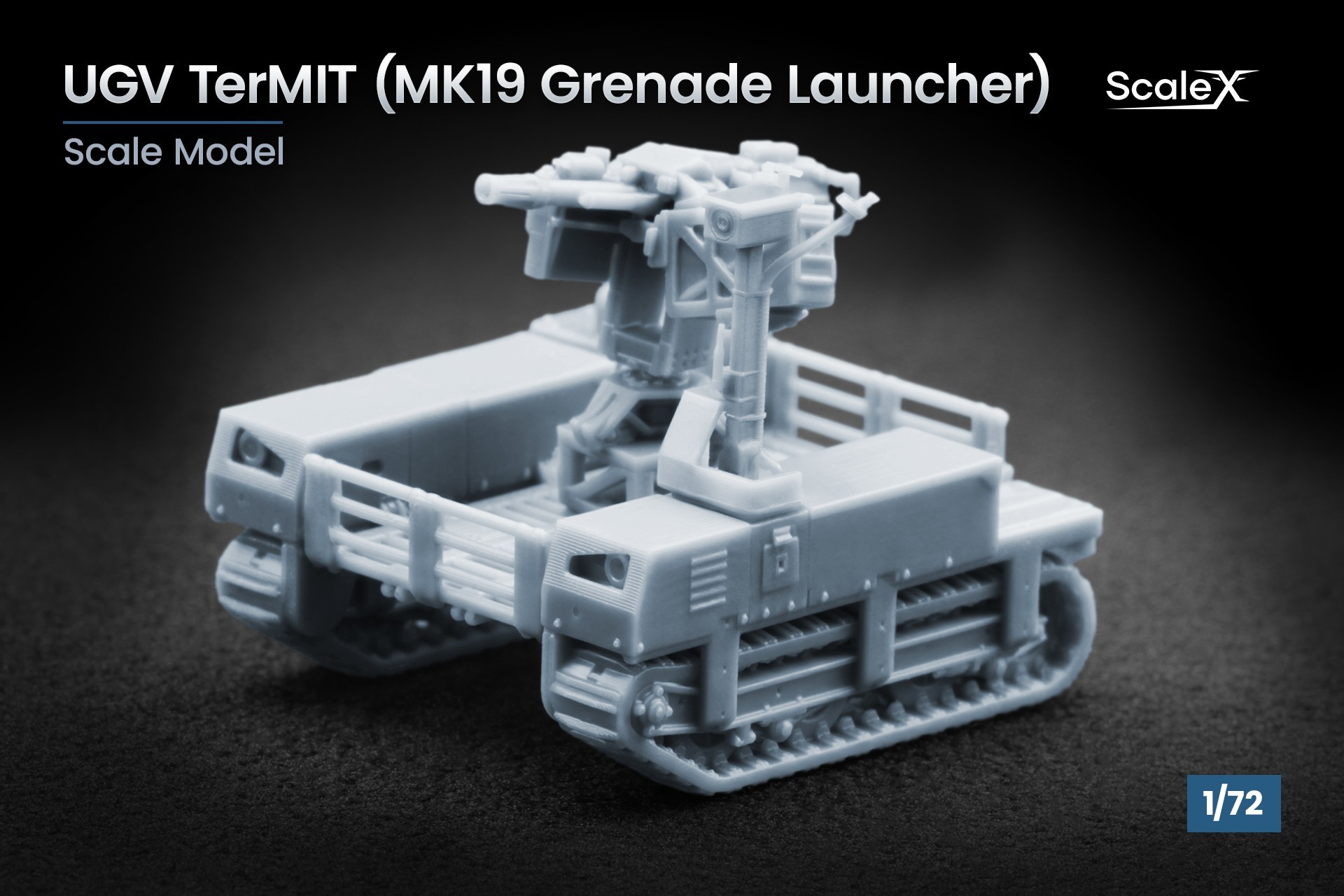 VG 72007 UGV “TerMIT”, with MK19 grenade-launcher