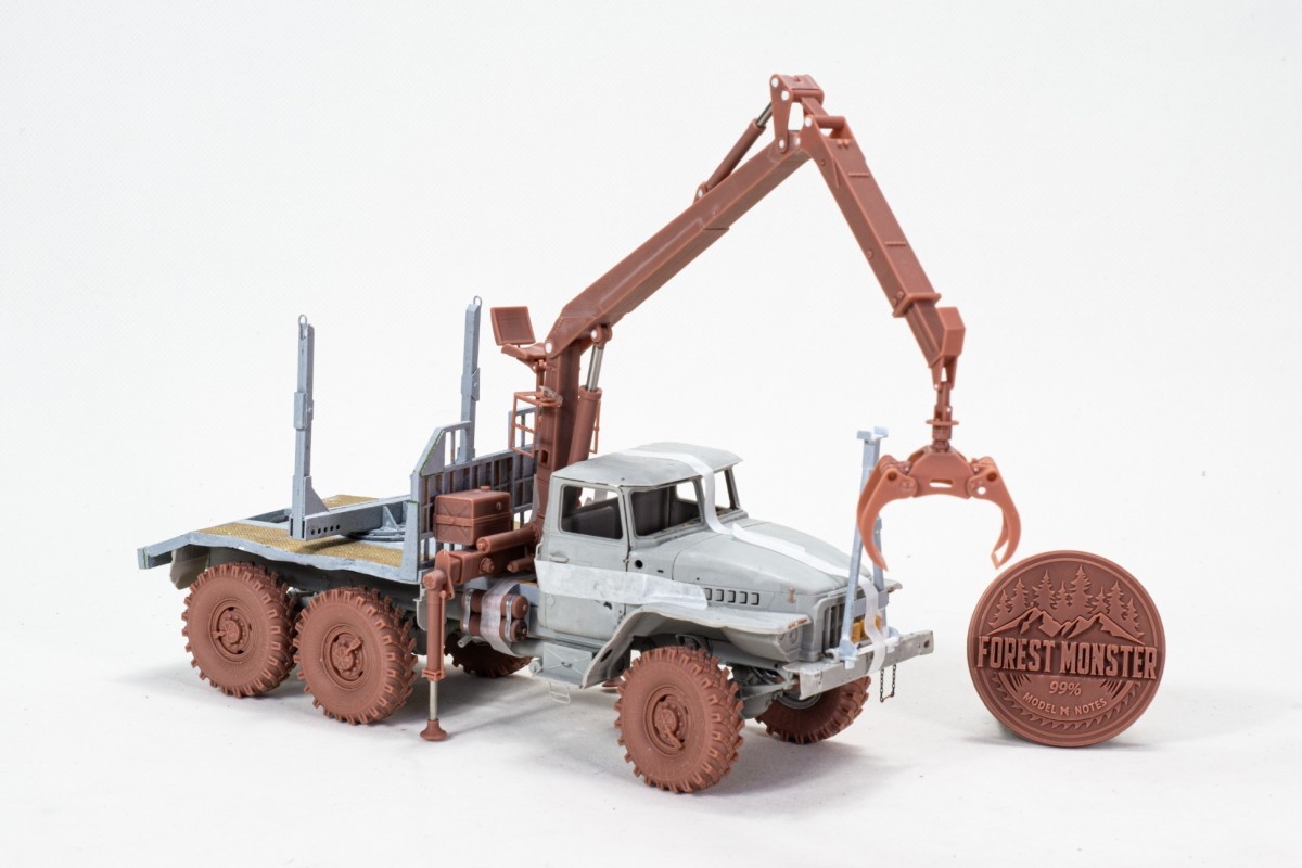 GC-006 Russian Logging Truck Crane - Type C