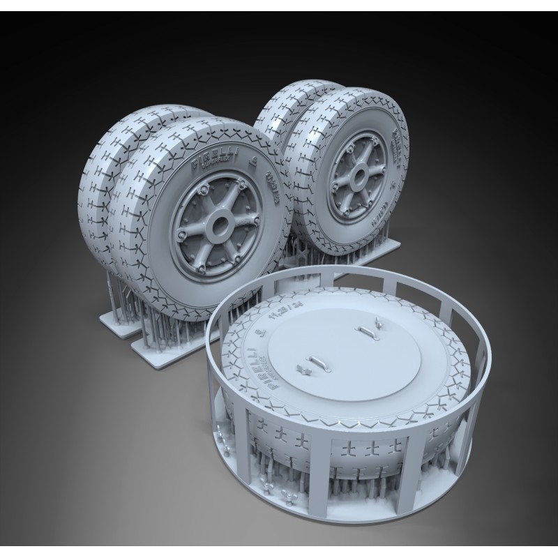1156 AS42 - Sahariana wheels set (1/35 scale)