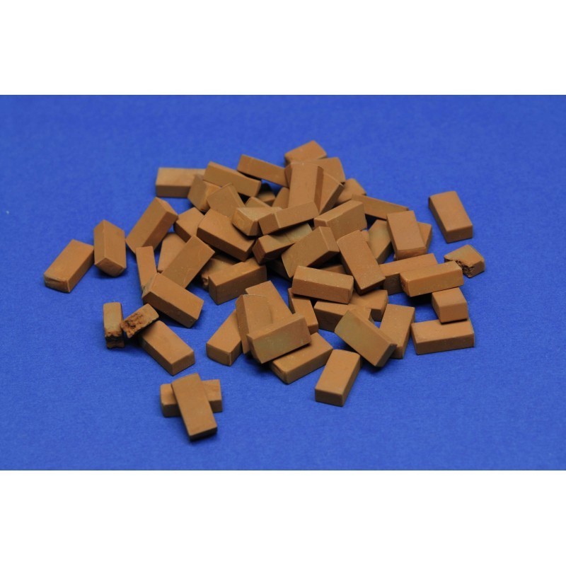 1100 Solid clay Bricks (1/16 scale)