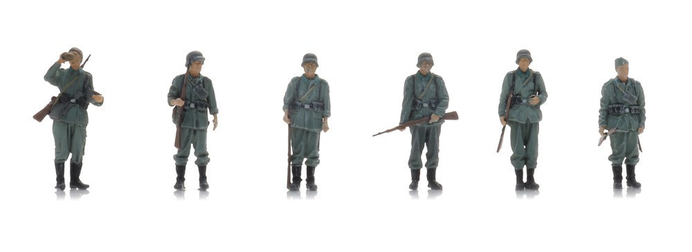 Infantry awaiting transport