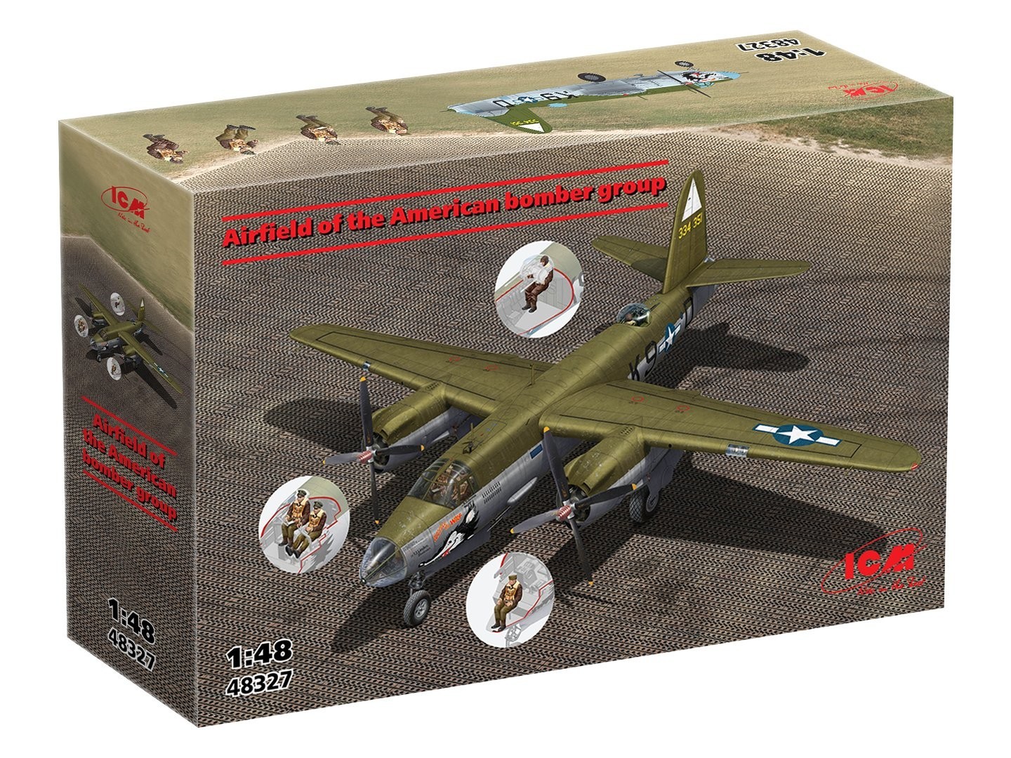 Airfield of the American bomber group