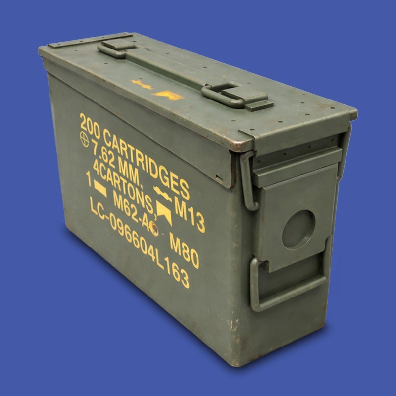 1057 U.S. ammo 7,62mm boxes set 'Vietnam' (1/35 scale)