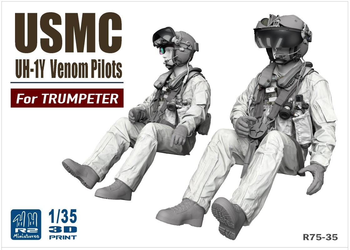 R75-35 USMC UH-1Y Venom Pilots Duo