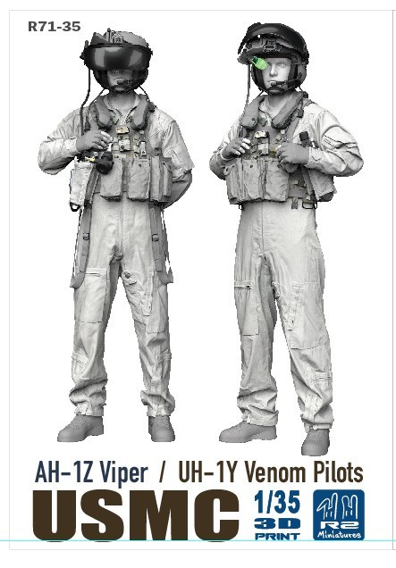R71-35 USMC AH-1Z Viper / UH-1Y venom Pilots Duo