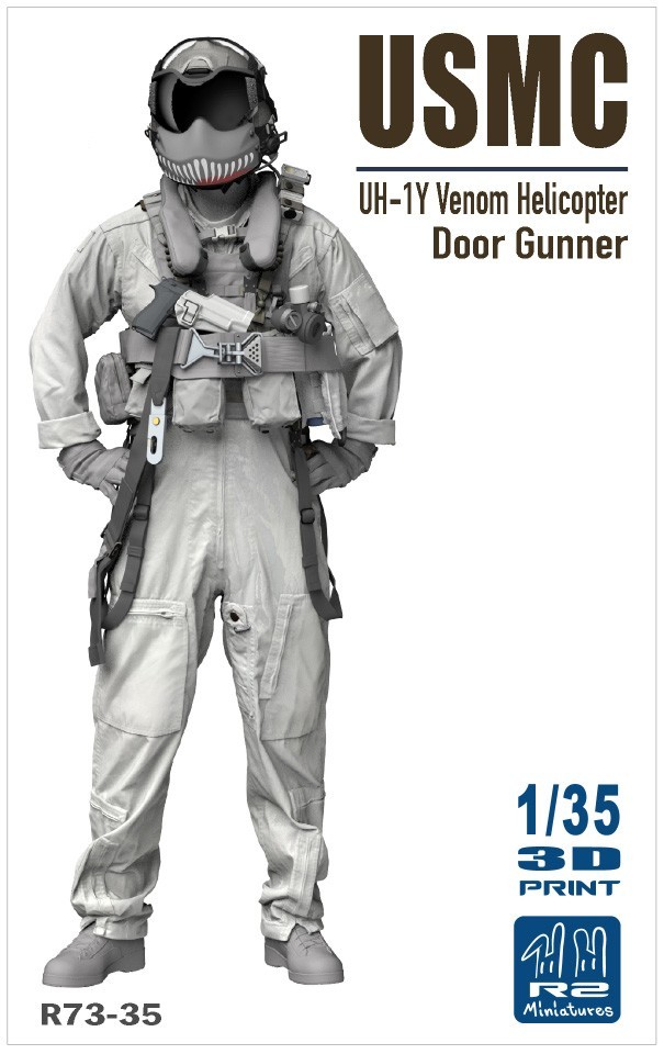 R73-35 USMC UH-1Y Venom Door Gunner