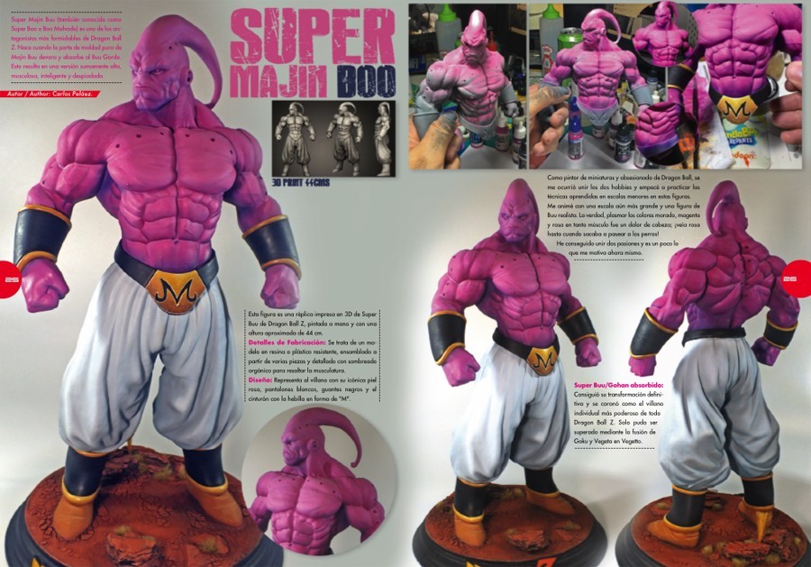 Majin  Super Boo.  Carlos Peláez.