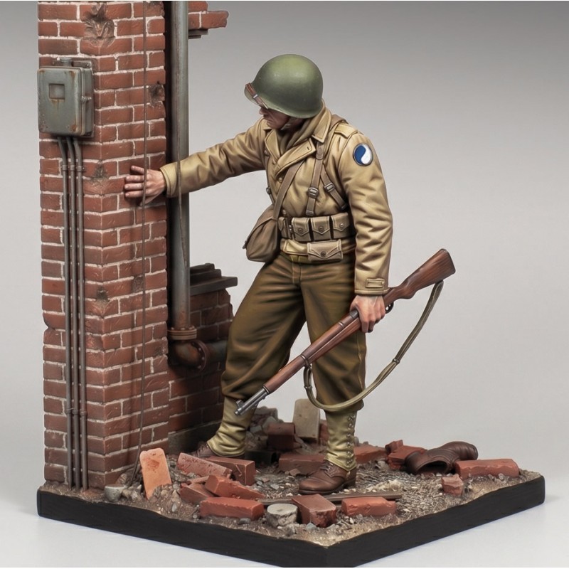 1164 U.S. Soldier Silent Watch-WWII (1/35 scale)