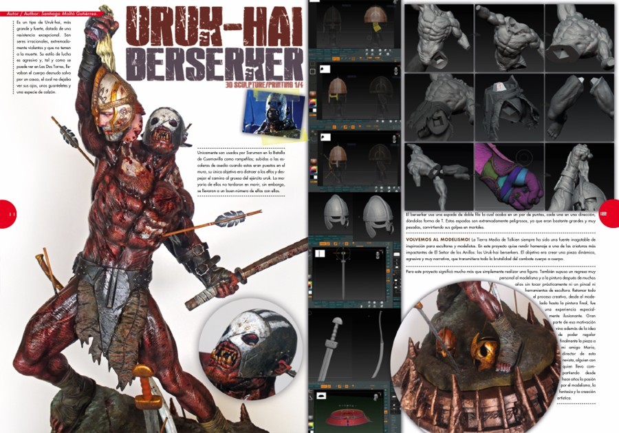 URUK-HAI BERSERKER. Santiago Moltó Gutiérrez.