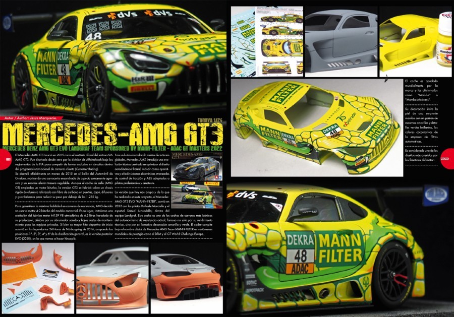 Mercedes-AMG GT3 "Mamba Madness". Jesús Marquerie.