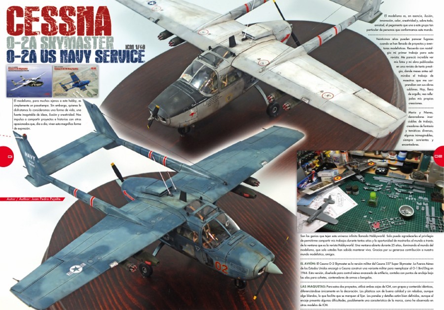 DUAL Cessna O-2A Skymaster. Juan Pedro Pujalte.