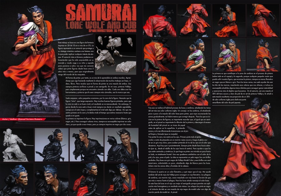 SAMURAI. Manuel Soriano Romero.