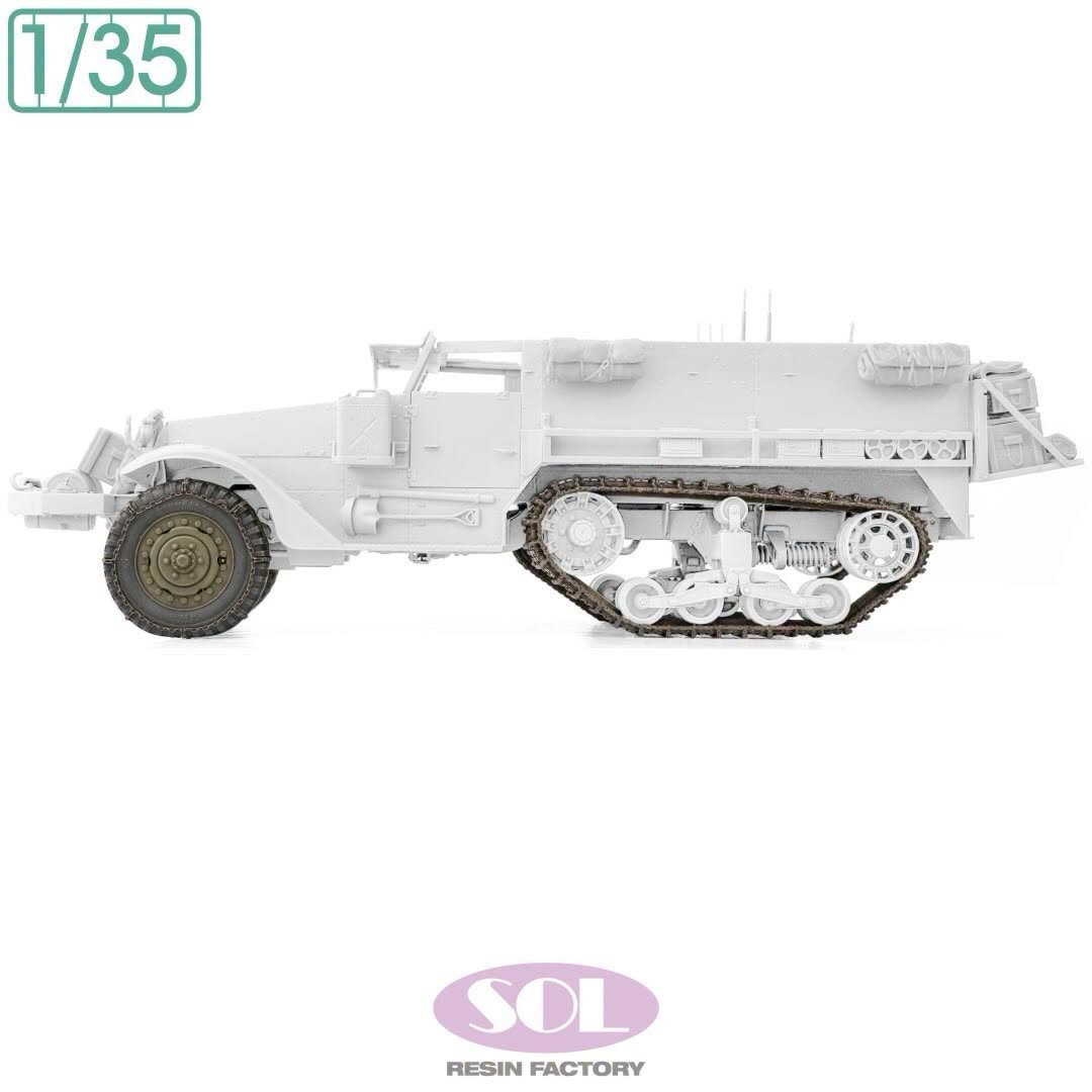 MM1079 1/35 scale  WWII U.S. M3/M3A1 Weighted Wheels & Tracks with Chain (for ANDY’S HOBBY)