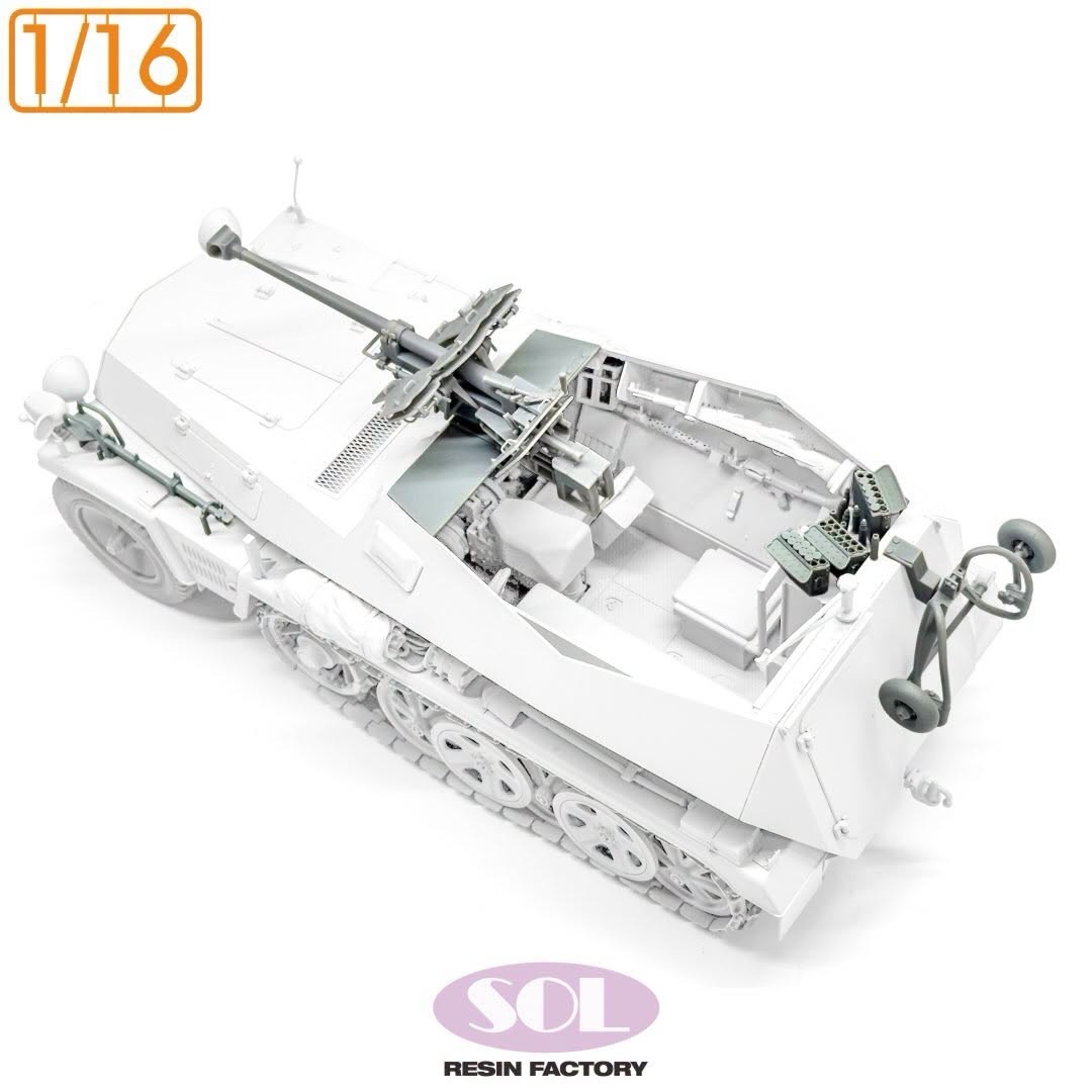 MM1111 1/16 scale WWII German Sd.kfz.250/11 Conversion Kit (for DAS WERK)