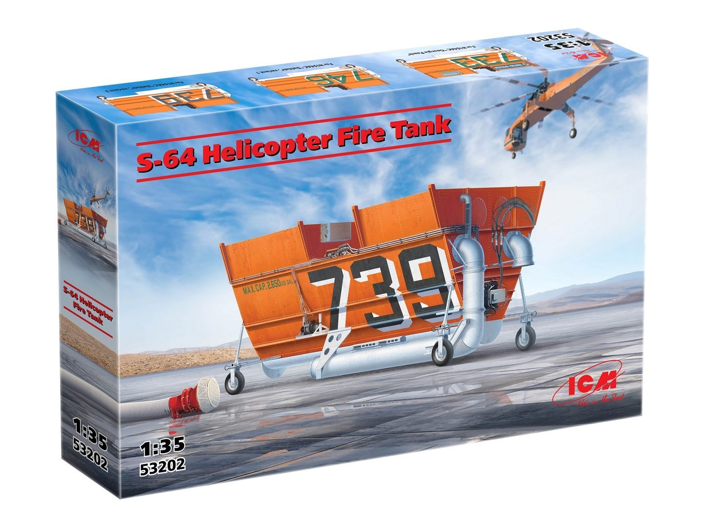 S-64 Helicopter Fire Tank