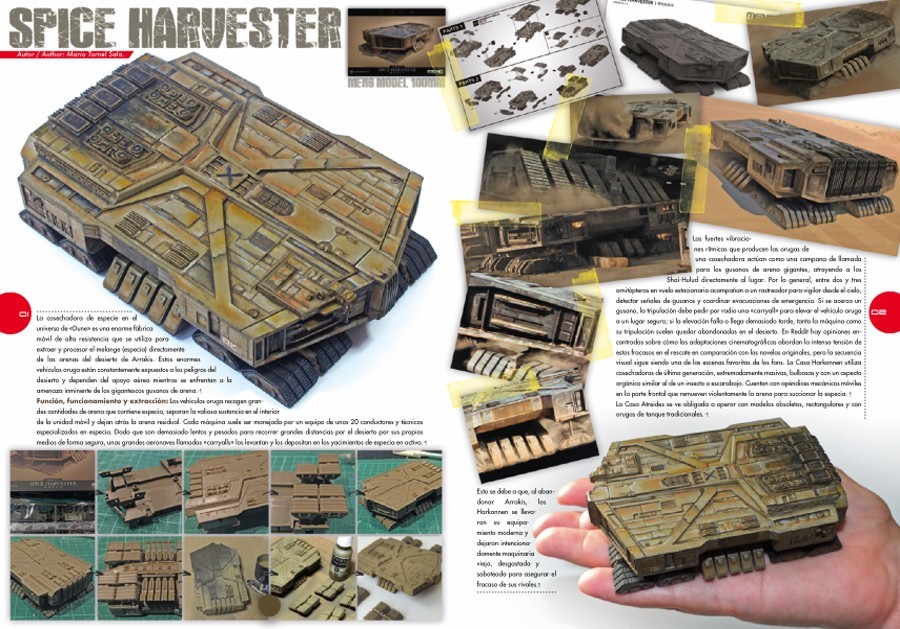 DUNE SPICE HARVESTER. Mario Tornel  Sala