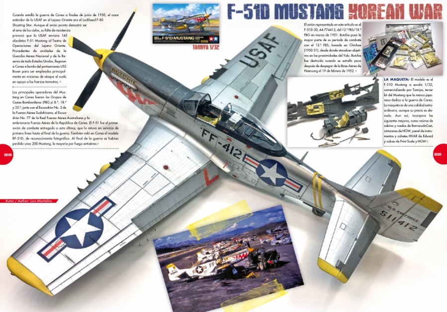 F-51D Mustang KOREA WAR. Luis Montalvo.