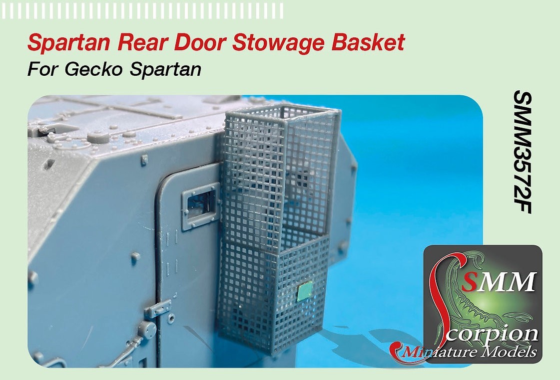SMM3572F Spartan Rear Door Stowage Basket