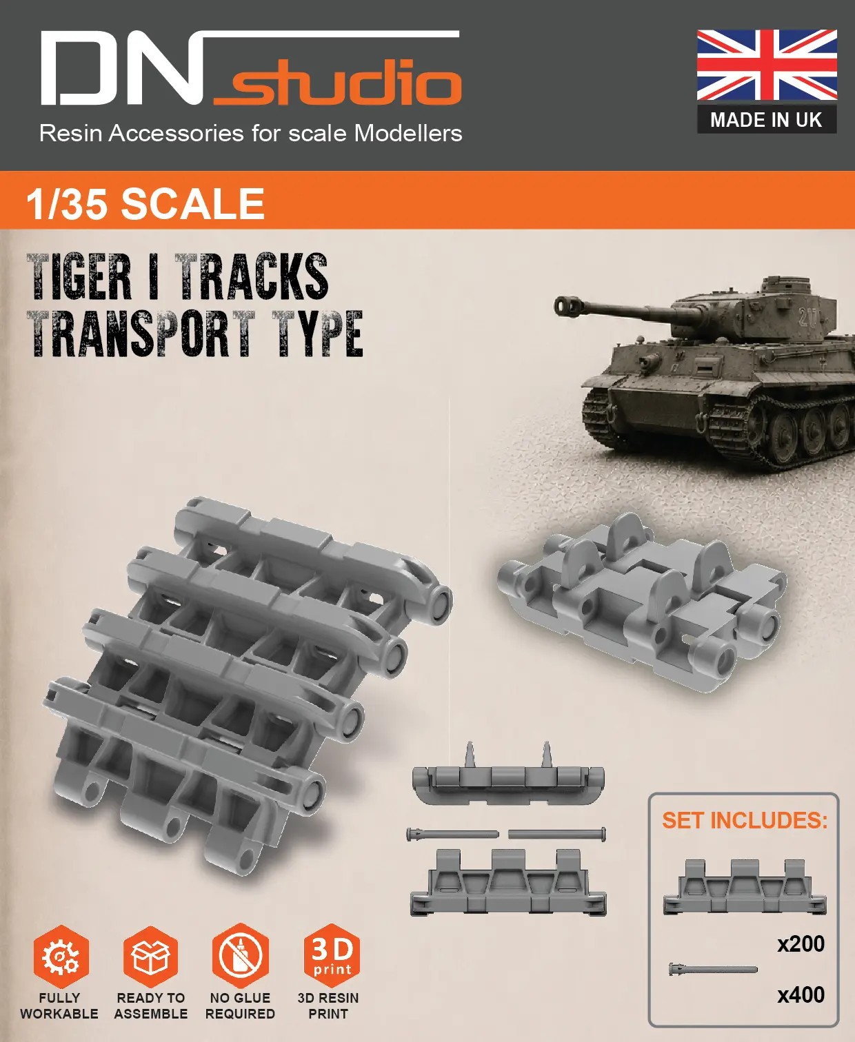 Tiger I transport type