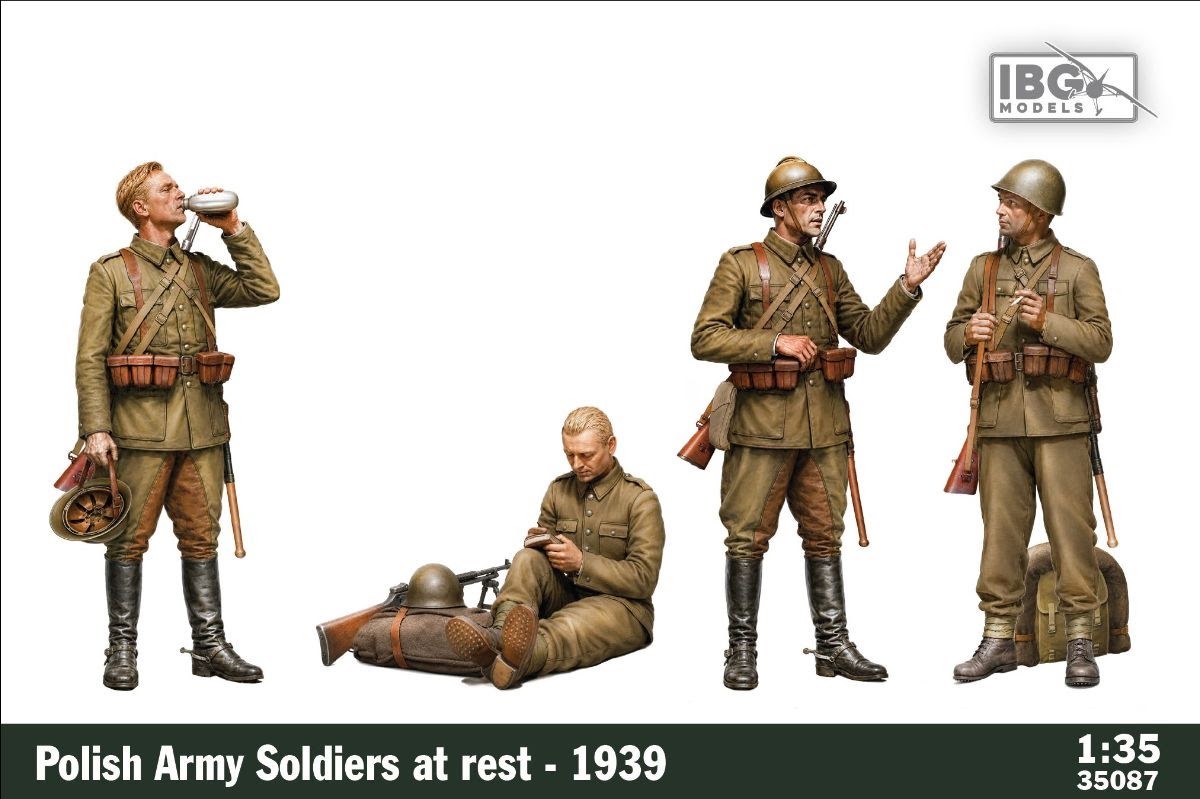 35087    1/35    Polish Soldiers at rest – September 1939