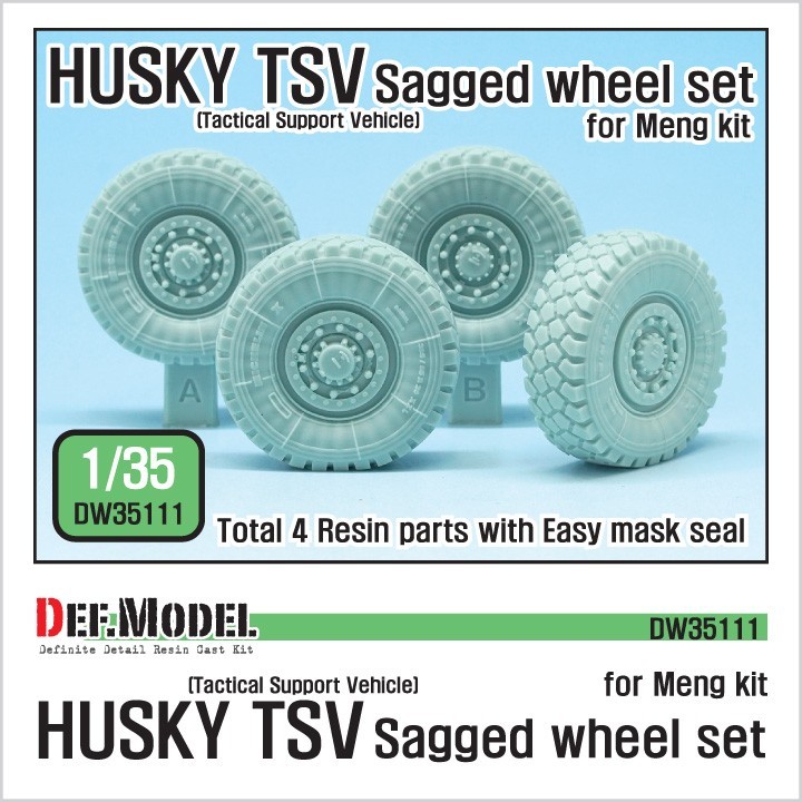 Husky TSV Sagged Wheel Set (DW35111)