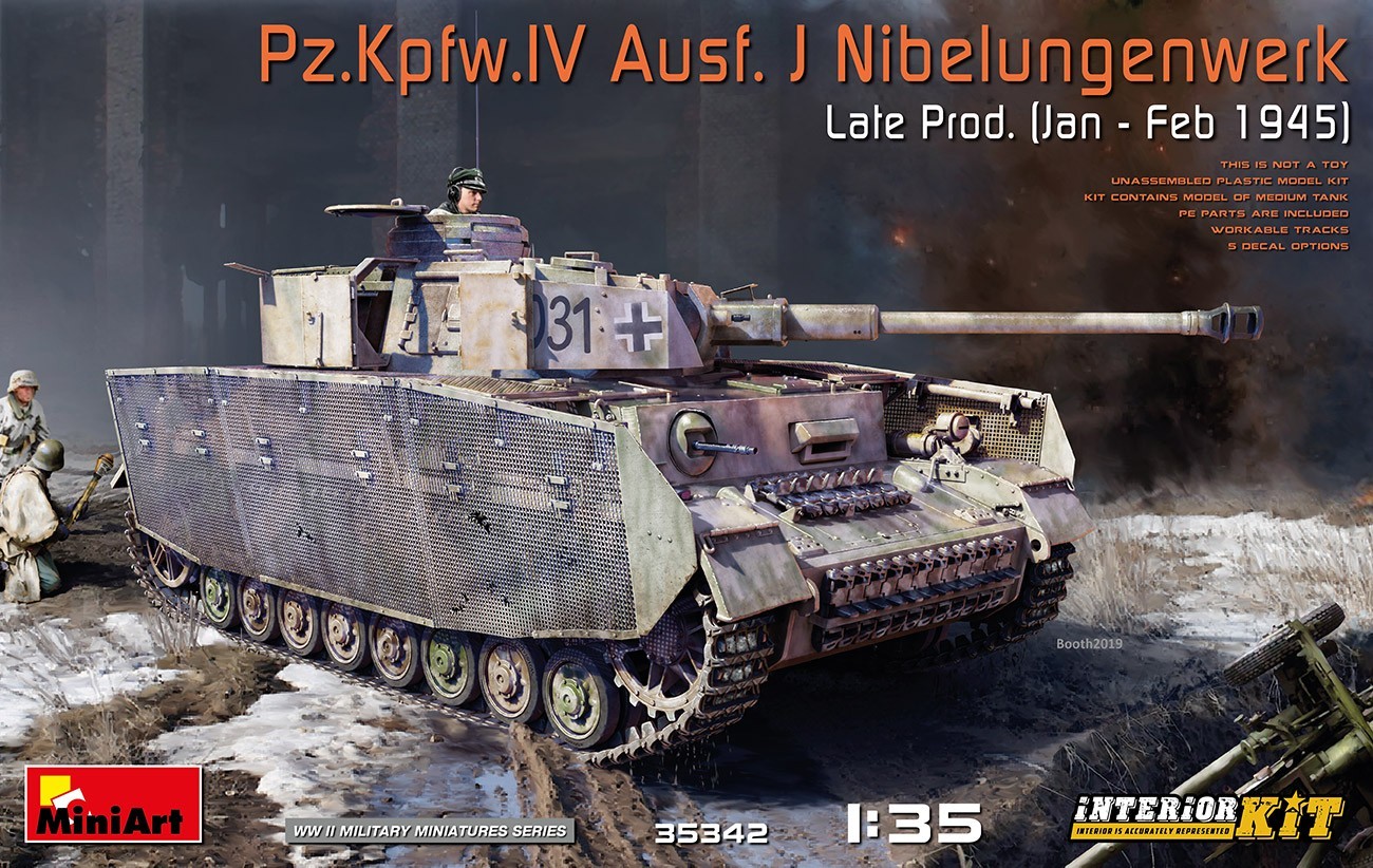 Pz.Kpfw.IV Ausf. J w Interior